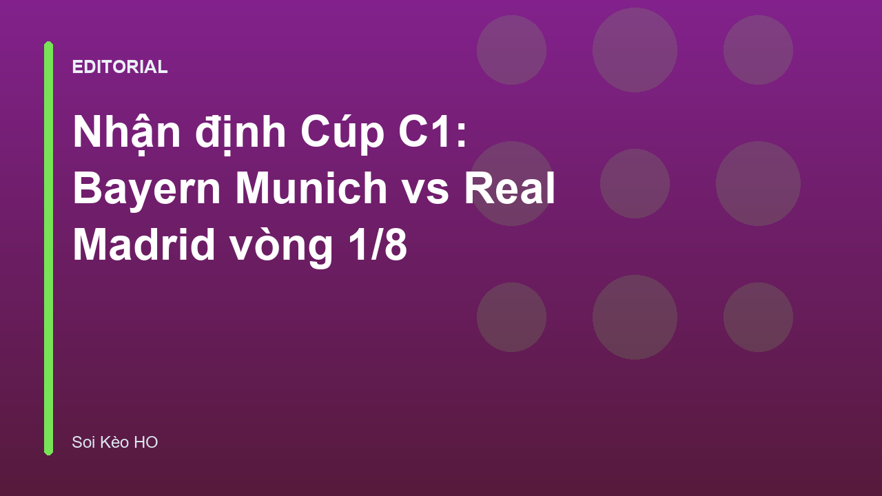Trận đấu Bayern Munich vs Real Madrid tại Cúp C1